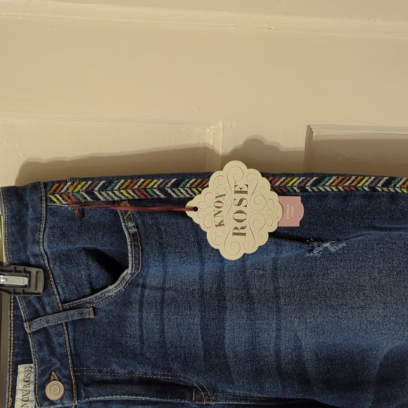 Knox Rose Women's Rolled Cuff Jeans NWT - Picture 4 of 9